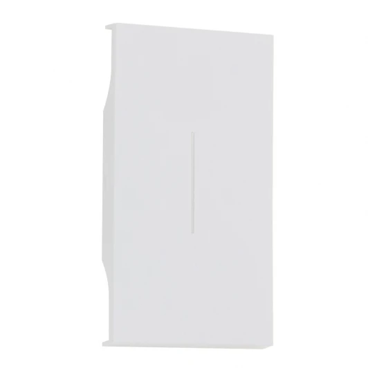 AW01M2 Клавиша 2-ух модульная белый матовый Meiton AW01M2