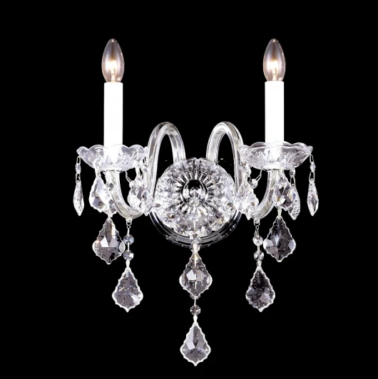 QUEEN AP2 Бра Crystal Lux Queen AP2 (220V, подвески, подсвечник, свеча)