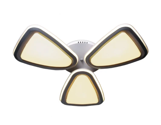 FG1010/3 WH/SL 204W D770 Потолочная люстра Ambrella Orbital Granule FG1010/3 WH/SL 204W D770