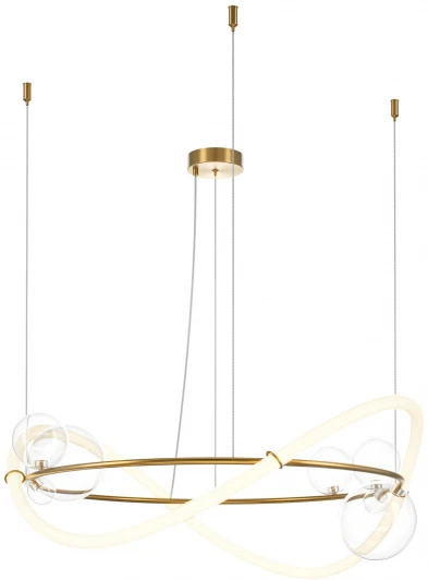 MOD289PL-L53BS3K Подвесной светильник с гибким неоном Maytoni Oasis MOD289PL-L53BS3K (LED, 220V, на тросе)