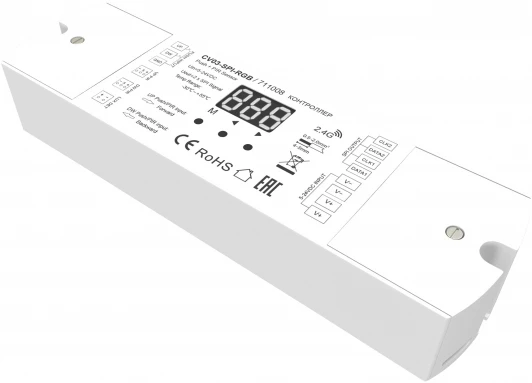 711008 Контроллер SPI-RGB DC 5-24В Maytoni 711008