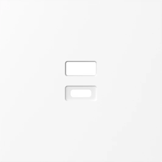 DS28603 Накладка для розеток USB, глянцевый белый Donel S08 DS28603