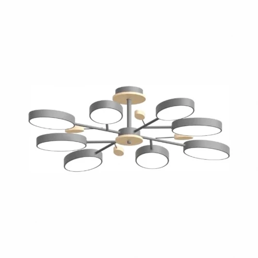 L3221-850 GR Потолочная люстра светодиодная на штанге LED4U LED4U L3221-850 GR