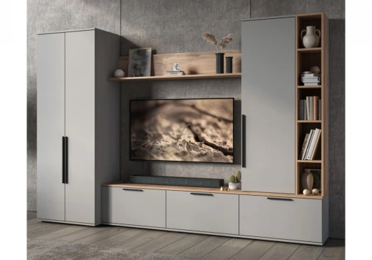 664940 Модульная гостиная Филеста комплектация 1 Хандис Woodville 664940