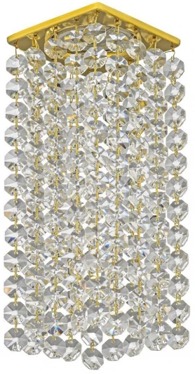 Tayo GU10.5.14.8x8.209 G Встраиваемый светильник хрустальный Dio D'Arte Tayo Gold GU10.5.14.8x8.209 G