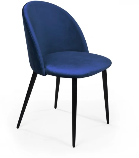76166 Стул Top Concept Thomas, бархат синий 29