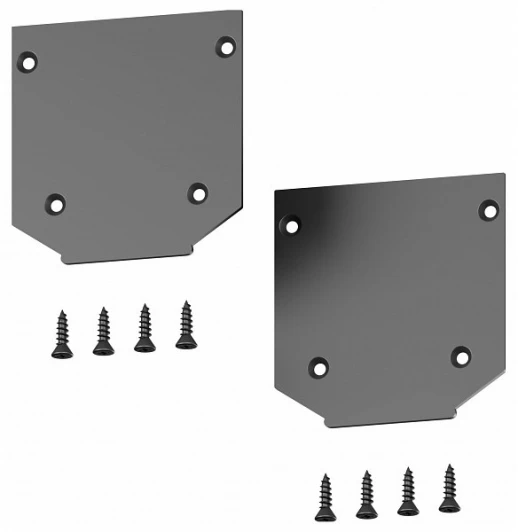 HSBL_0073 Заглушка торцевая для шинопровода под натяжной потолок 2 шт. Hesby Lighting ElDeko HSBL_0073