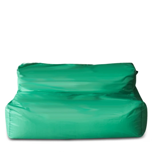 4600421 Бескаркасный диван Dreambag Модерн Зеленый (Экокожа, Классический) 4600421