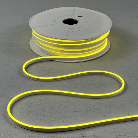 FR-23514 Односторонний Гибкий Неон 8х16мм Желтый 12В, IP65 Laitcom FR-23514