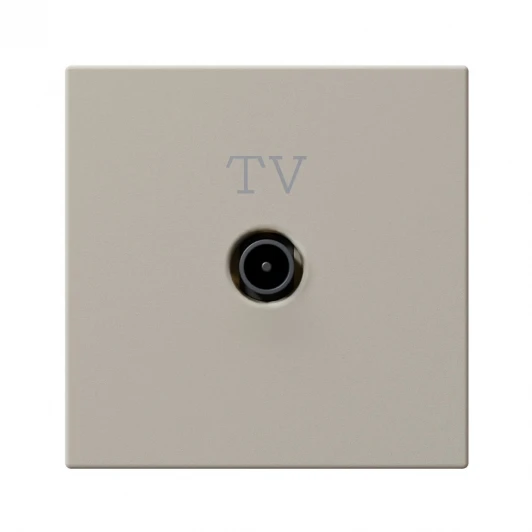 FD6001SH ТВ-розетка оконечная (сахара) Jasmart FD FD6001SH