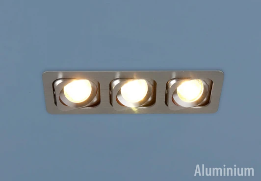 1021/3 MR16 CH хром Встраиваемый точечный светильник Elektrostandard 1021/3 MR16 CH хром