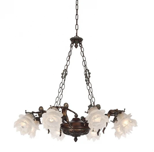 H17050/8PCRG Подвесная люстра Lumien Hall Эльза H17050/8PCRG