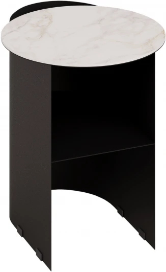 5898859502 Придиванный стол Слайн Тоби лайт/черный 5898859502