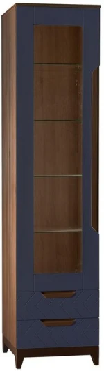 4009260H_Сапфир Шкаф R-Home витрина Сканди Сапфир
