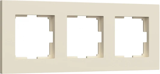 W0032962 Рамка на 3 поста (айвори софт) Werkel W0032962 (a062808)