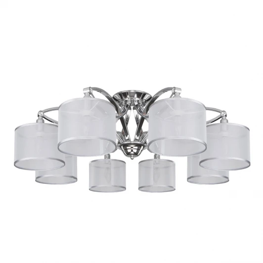 60109/8 хром Потолочная люстра Eurosvet Fabiola 60109/8 хром