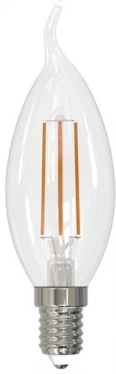 LED-CW35-6W/4000K/E14/CL/SLF Лампочка светодиодная филаментная Volpe LED-CW35-SLF LED-CW35-6W/4000K/E14/CL/SLF