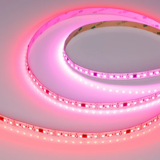 046871 Светодиодная лента SPI-A120-10mm 24V RGB-PX6-BPT (23 W/m, IP20, 2835, 5m) (Arlight, бегущий огонь) 046871