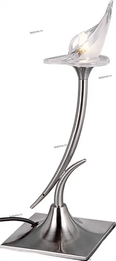 TX-0653/1 satin chrome Интерьерная настольная лампа N-Light TX-0653 TX-0653/1 satin chrome