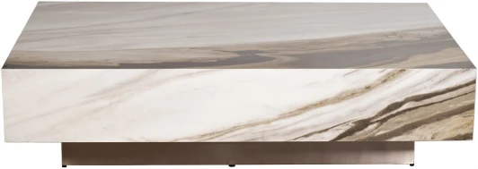 57EL-93600 Стол журнальный AGATE керамический 120*80*29см Garda Decor арт.57EL-93600