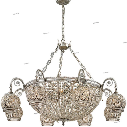 671-16-02 sunset silver Подвесная люстра N-Light 671 671-16-02 sunset silver