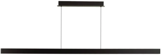 6683/38L Подвесной линейный светильник Odeon Light Beveren 6683/38L брашир. черный/металл/акрил P20 LED 38W 3420Лм 3000K (220V, на проводе)