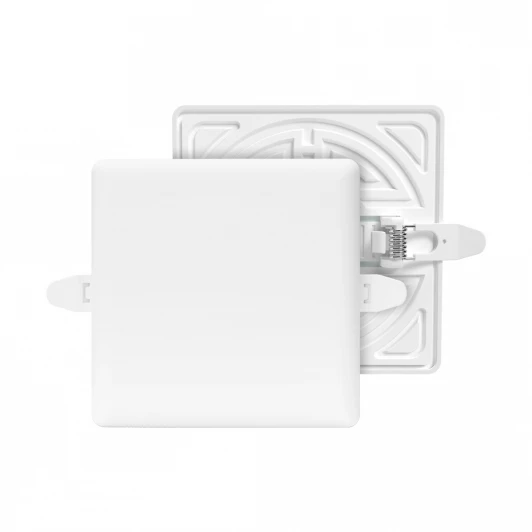 06-115 Встраиваемый светодиодный светильник безрамочный 12Вт (8Вт+4Вт) 1020Лм 6500К IP20 квадрат, 3 режима свечения, регулировка под посадочное отверстие 55-105мм, ал. корпус Apeyron 06-115