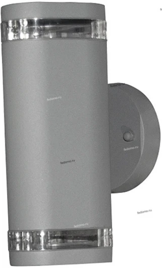 05-005-02WG Бра уличное Adelluce, 2 лампы, серый, прозрачный