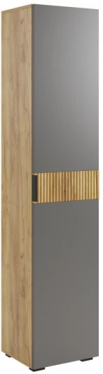 551892 Шкаф Woodville Бери 40 дуб крафт золотой / графит 551892
