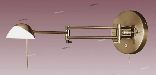 W4490AB.OM antique brass Подсветка для картин N-Light W4490 W4490AB.OM antique brass