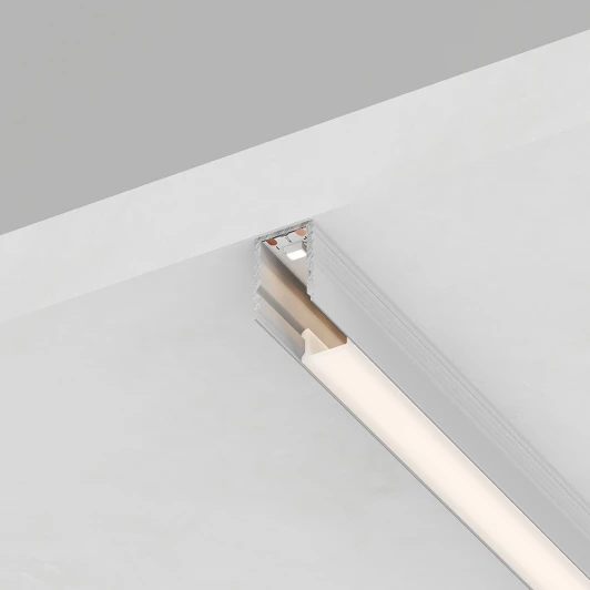 52149 Профиль для светодиодной ленты алюминиевый накладной 2м Feron CAB241 52149