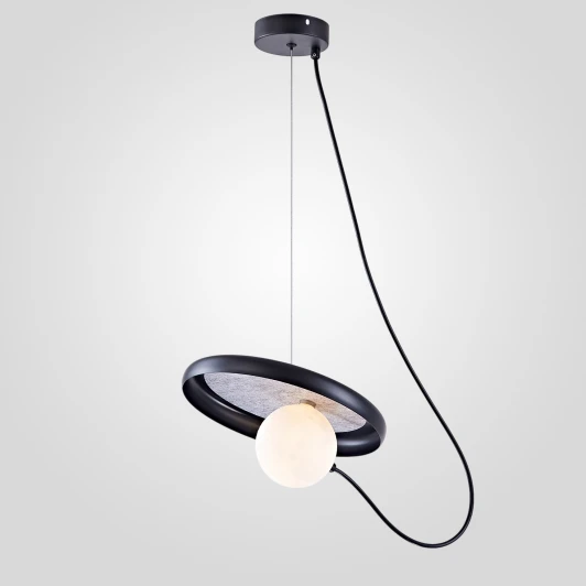 Margott01 Подвесной светильник Margott D25 Black By ImperiumLoft Margott01 (220V, на тросе, шар)