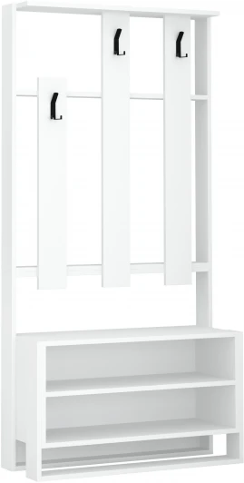 LEV00762 Обувница LEVE с вешалкой для одежды CHESTER HALL STAND