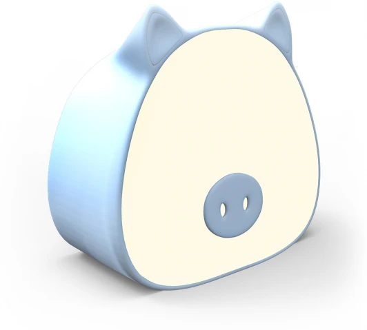 NN7036 Светильник ночник настольный Gauss NN7036 GTL703 5W 200lm 2700-6000K 5V Li-ion 1200mA голубой диммируемый LED