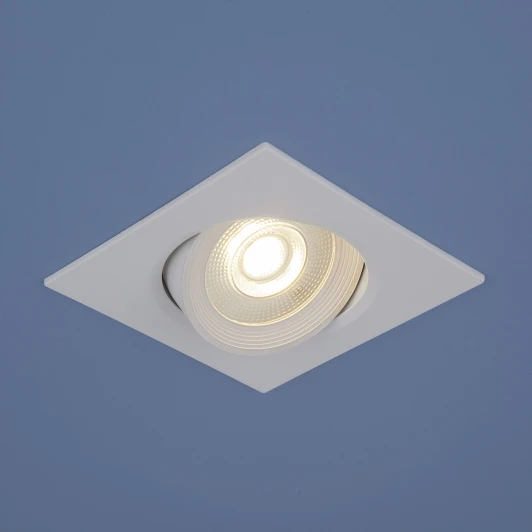 9907 LED 6W WH белый Встраиваемый точечный светильник Elektrostandard 9907 LED 6W WH белый