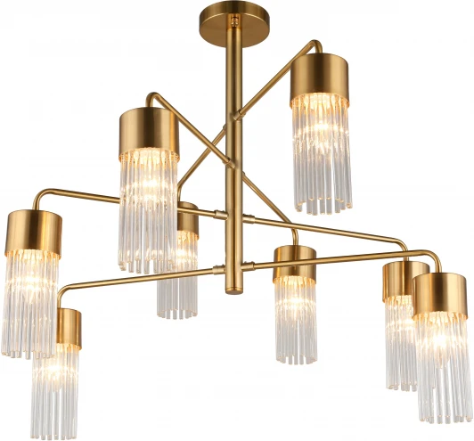 OML-67107-08 Люстра потолочная на штанге Cesana OML-67107-08 (220V)