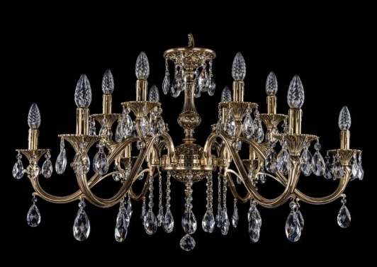 1703/12/360/A/GB Подвесная люстра Bohemia 1703 1703/12/360/A/GB