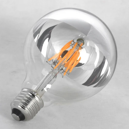 GF-L-2105 Лампочка светодиодная шар прозрачный/серый E27 6W Lussole Edisson GF-L-2105