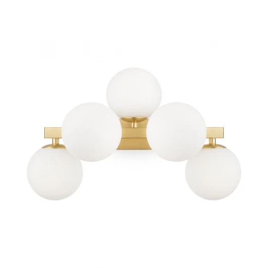 MOD547WL-05BS Бра Maytoni Dallas MOD547WL-05BS (220V, шарики, молекулы)