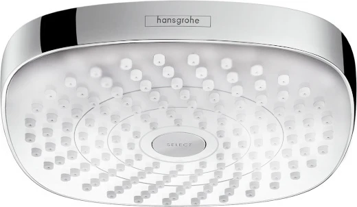 26524400 Верхний душ Hansgrohe Croma Select E 180 26524400 белый/хром