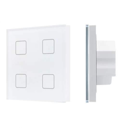 046574 Сенсорная панель INTELLIGENT ARLIGHT DALI-301-11-IN White (BUS/24V, Backlight) (IARL, IP20 Пластик) 046574