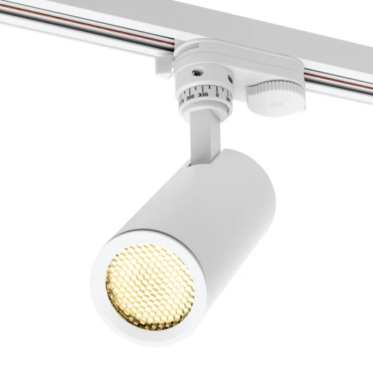 WTL-GU10/01W Трековый светильник однофазный Wolta WTL-GU10/01W под лампу GU10 белый BASIC