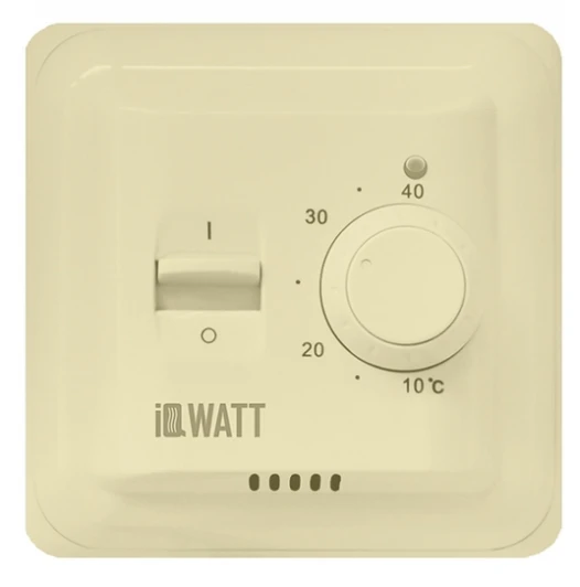IQ THERMOSTAT M IVORY Механический терморегулятор IQWatt THERMOSTAT M (слоновая кость)