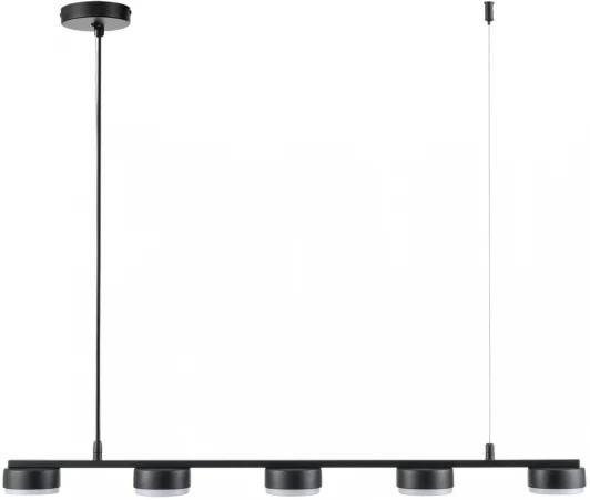 8117/5 Подвесной светильник Lumion Torina 8117/5 черный, металл LED GX53 5*7W 220V (на тросе)