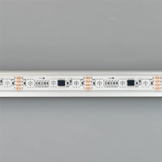 039175 Светодиодная лента герметичная DMX-PFS-B60-12mm 12V RGB-PX3 (14 W/m, IP68, 5060, 5m) (Arlight, бегущий огонь) 039175 DMX