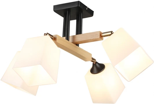 MD.4720-4-S BK+FGD Потолочная люстра на штанге Imex MD.4720-4-S BK+FGD