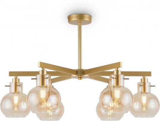 FR5183PL-06G Потолочная люстра на штанге Freya Circle FR5183PL-06G (220V)