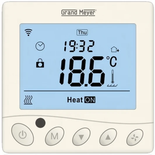 W350 Wi-Fi-ivory Терморегулятор Grand Meyer W350 Wi-Fi (бежевый)