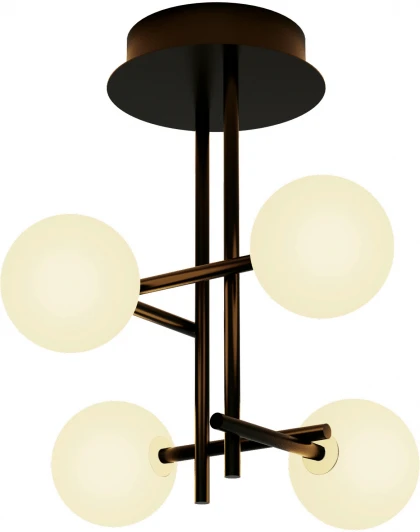 7633 Потолочная люстра на штанге Mantra Cellar 7633 (220V, шарики)