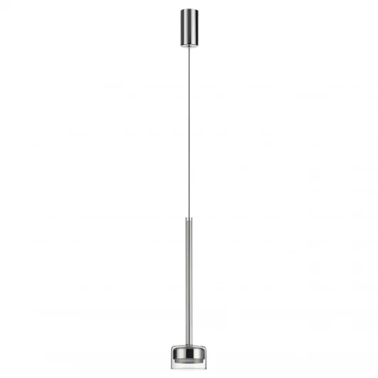 7151/10L Подвесной светильник Odeon Light Laslo 7151/10L хром/ прозрачное стекло/металл IP20 LED 10W 3000K 220V